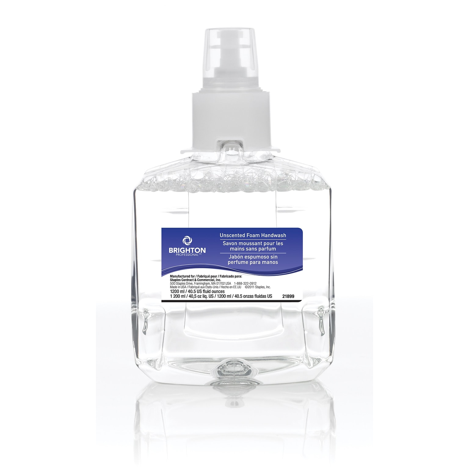 Brighton Professional Foaming Hand Soap Refill for LTX 12 Dispenser, 40.5 oz., 2/Carton (21899)