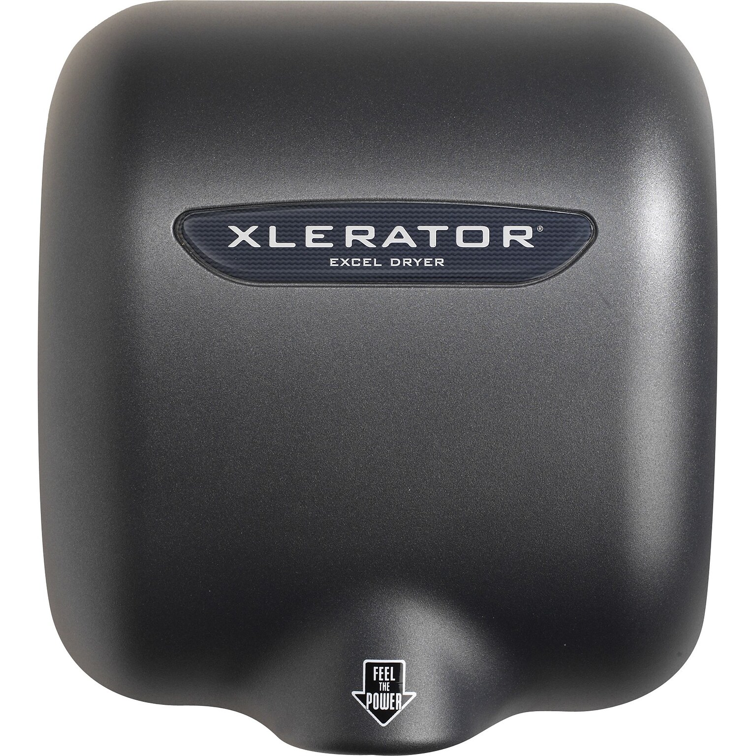 XLERATOR® XL-GRV 208-277V Hand Dryer with Noise Reduction Nozzle, Graphite Painted Cover