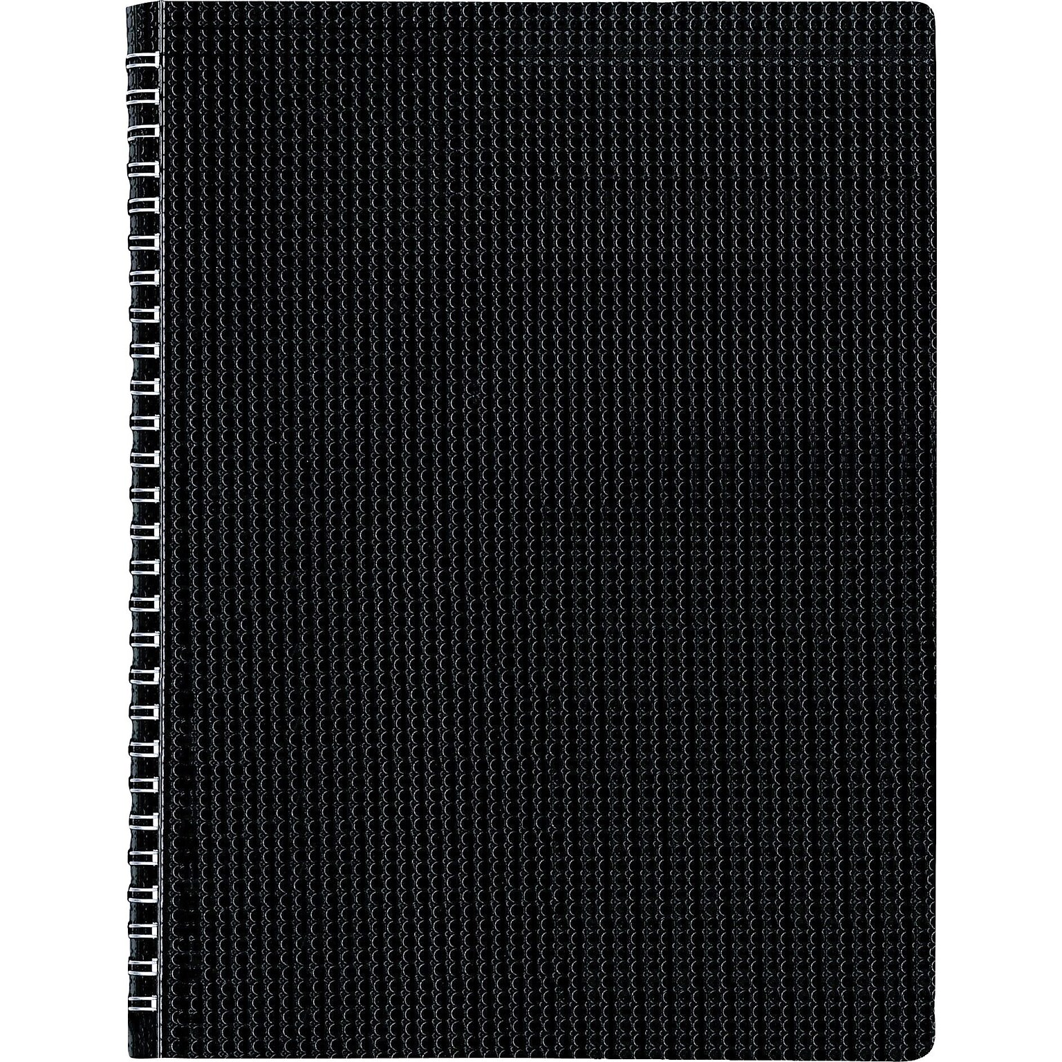 Blueline DuraFlex 1-Subject Professional Notebooks, 8.5 x 11, College Ruled, 80 Sheets, Black (B41.81)