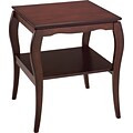 Office Star & trade; Pro-Line II End Table; Mahogany