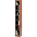 Safco Baby 7-Shelf 84H Wood Bookcase, Cherry (1514CYC)