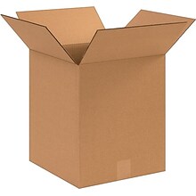 10 x 10 x 12 Shipping Boxes, 32 ECT, Brown, 25/Bundle (101012)