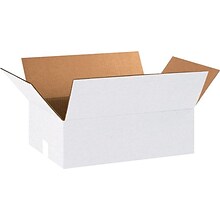 Quill Brand® 18 x 12 x 6 Shipping Boxes, 32 ECT, White, 25/Bundle (18126W)