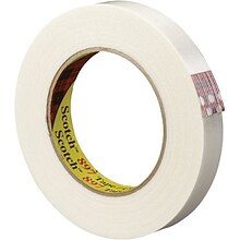 3M 897 6.0 Mil Strapping Tape, 1 x 60 yds., Clear, 12/Case (T91589712PK)