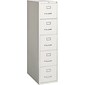 Quill Brand® 5 File Drawers Vertical File Cabinet, Locking, Gray, Letter, 26.5"D (21918D)