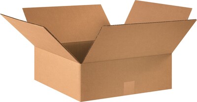 16 x 16 x 5 Shipping Boxes, 32 ECT, Brown, 25/Bundle (16165)