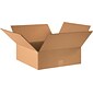 16" x 16" x 5" Shipping Boxes, 32 ECT, Brown, 25/Bundle (16165)
