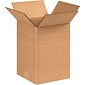 8.5" x 8.5" x 12" Multi-Depth Shipping Boxes, 32 ECT, Brown, 25/Bundle (MD8812R)