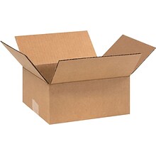 9 x 8 x 4 Shipping Boxes, 32 ECT, Brown, 25/Bundle (984)