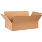28" x 16" x 7" Shipping Boxes, 32 ECT, Brown, 20/Bundle (28167)