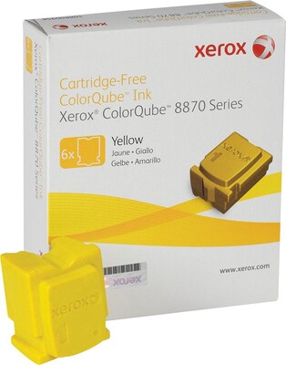 Xerox 108R00952 Yellow Standard Yield Ink Cartridge, Prints Up to 17,300 Pages
