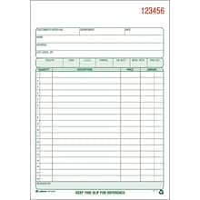 Adams 2-Part Carbonless Sales Orders, 8.44 x 5.56, 50 Sets/Book (RDC5805)