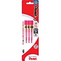 Pentel Lead Refill, 0.5mm, 12/Leads, 3/Pack (PPR5BP3-K6)