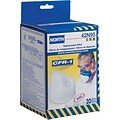 North Safety CFR-1 Replacement Filters, N95, Particulate Aerosols Free of Oil, Solids, 20/Box