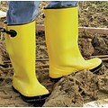 Anchor Brand Slush Boots, 14 Size, Yellow, Net Lining, 100% Waterproof