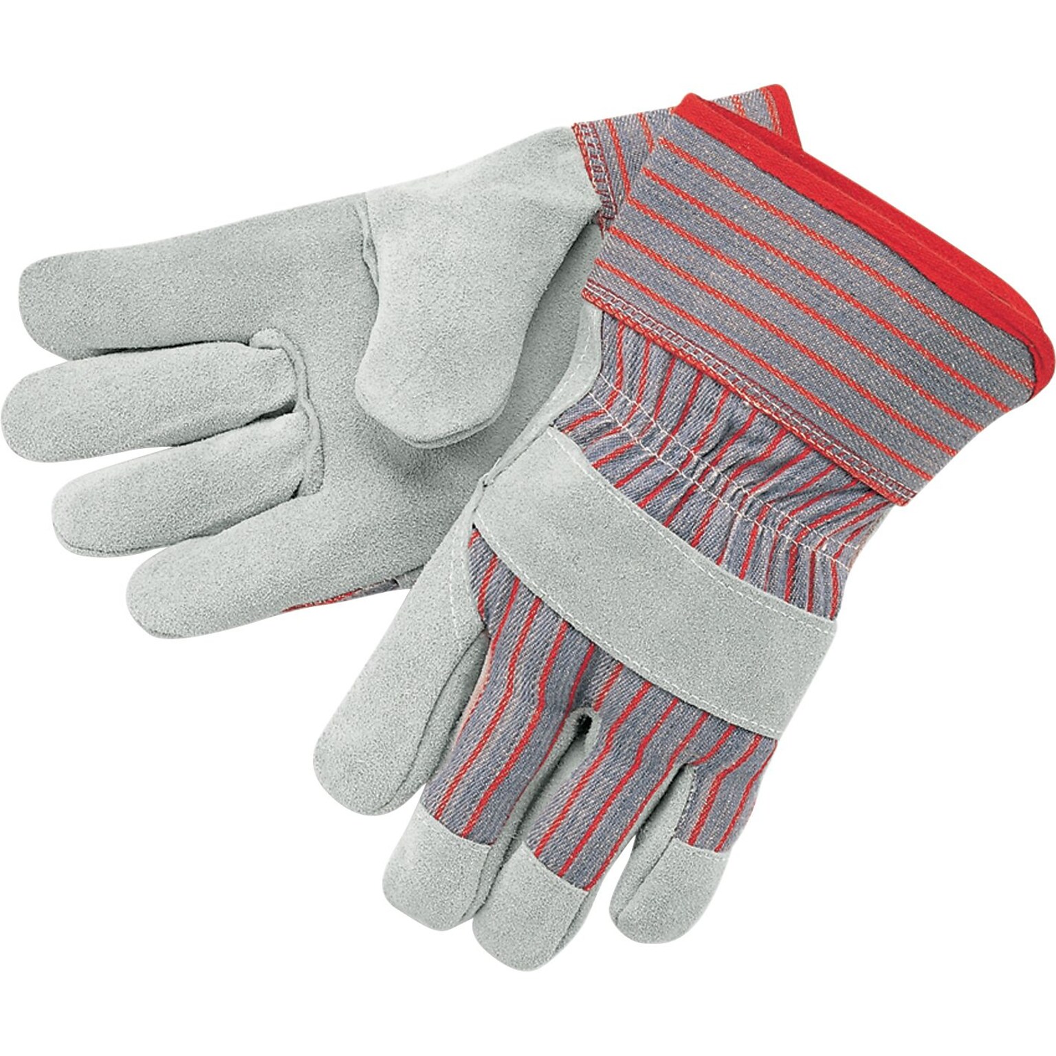 Memphis Gloves® Shoulder Split Gloves, Gunn Pattern Leather, Safety Cuff, Extra-Large, 12 Pair/Box