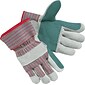 Memphis Gloves® Shoulder Split Gloves, Double Leather palm, Safety Cuff, Large, 12 Pair/Box