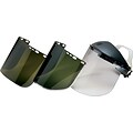 Jackson Safety® Face Shield Replacements, Polycarbonate, IRUV 3.0, 8x15-1/2, Green, Spark & Light