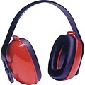 Howard Leight® QM24+® Overhead Earmuffs, Red, 25 dB