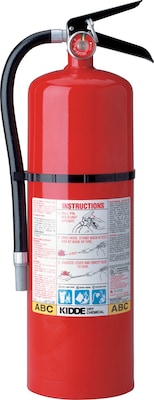 Kidde ProLine Multi-Purpose Rechargeable Dry Chemical Fire Extinguisher, 18 lbs. (408-466206)