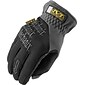 Mechanix Wear FastFit High Dexterity Work Gloves, Spandex/Synthetic, Elastic, Black, X-Large, 1 Pair (MFF-05-011)
