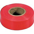 Irwin Strait-Line Flagging Tapes, Fluorescent Red, 150 Length (586-65601)