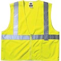 Ergodyne GloWear 8220Z Class 2 Standard Vest, L/XL, Lime