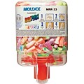 Moldex® PlugStation® Uncorded Earplug Dispensers, Assorted, 33 dB, 250/Box (6644)