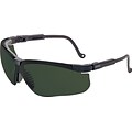 Sperian Genesis® Eyewear, Polycarbonate, Wrap-Around, Shade 5.0 Infra-dura, Black