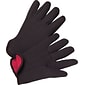 Anchor Brand Jersey Gloves, Cotton, Slip-On Cuff, Men's Size, Brown, Red Lining, 12 Pair/Box