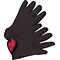 Anchor Brand Jersey Gloves, Cotton, Slip-On Cuff, Mens Size, Brown, Red Lining, 12 Pair/Box