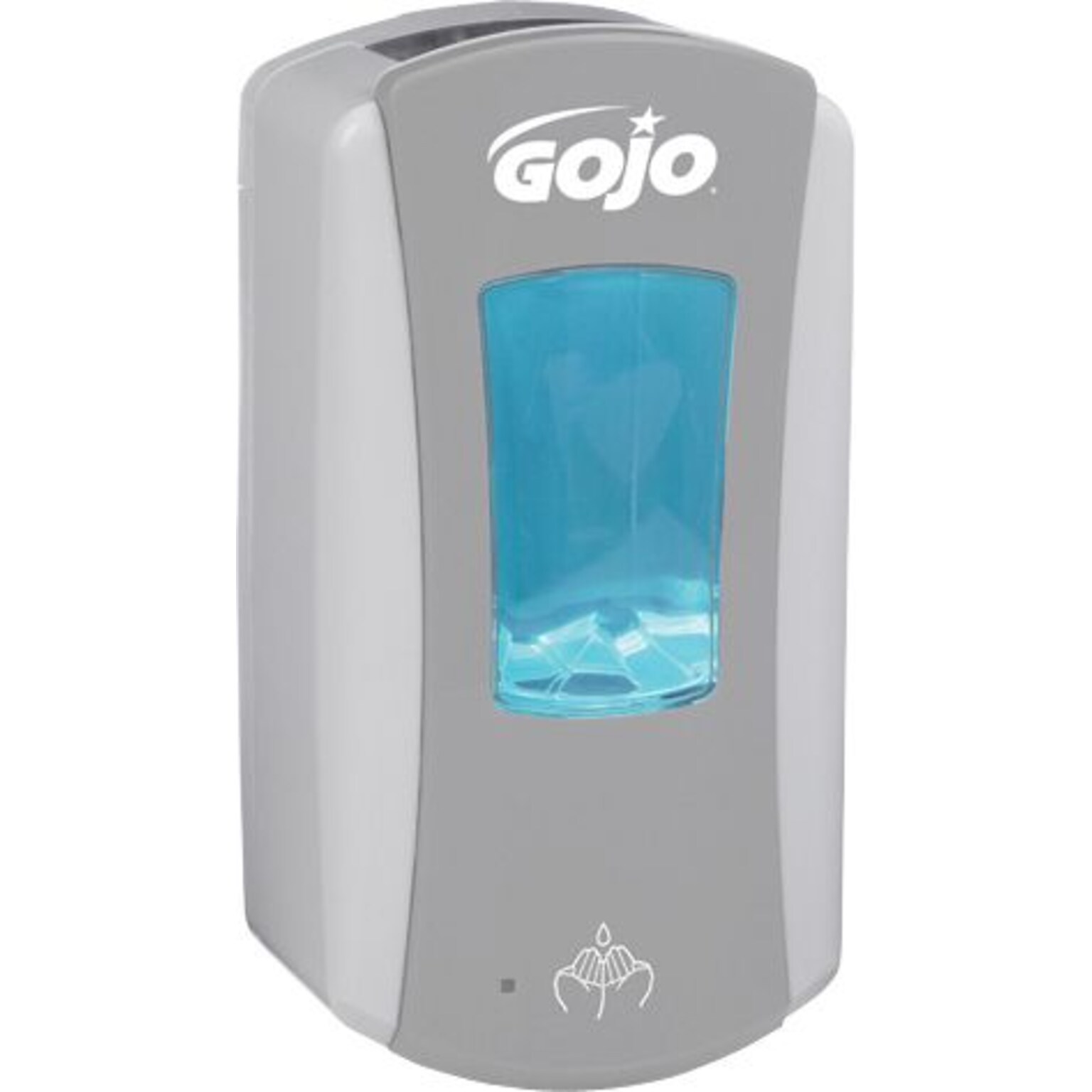 GOJO LTX 12 Automatic Wall Mounted Hand Soap Dispenser, Gray/Silver (1984-04)