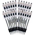 Pentel R.S.V.P. Ballpoint Pens, Medium Point, Black Ink, 24/Pack (BK91ASW-US)