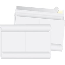 Quality Park Open End Flap-Stik Expansion Self Seal Catalog Envelope, 10 x 15 x 2, White, 100/Box
