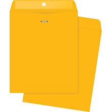 Quality Park Clasp Catalog Envelope, 12 x 10, Kraft, 100/Box (37895)