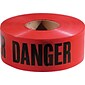 Empire Level Safety Barricade Tapes, Red, Danger Do Not Enter, 1000' Length (272-11-081)
