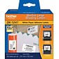Brother DK-1241 Large Shipping Paper Labels, 6" x 4", Black on White, 200 Labels/Roll (DK-1241)