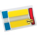 Post-it® Flags & Tabs, Assorted Sizes, Assorted Colors, 52/Pack (683686684)