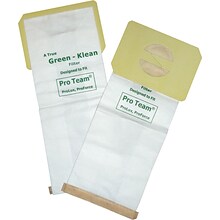 Green Klean® Replacement Vacuum Bags, For ProTeam ProLux, ProForce 1500 & 1500XP,1200XP, ProCare 15