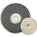 General® Shallow Pot Ceramic Magnets, 1/4