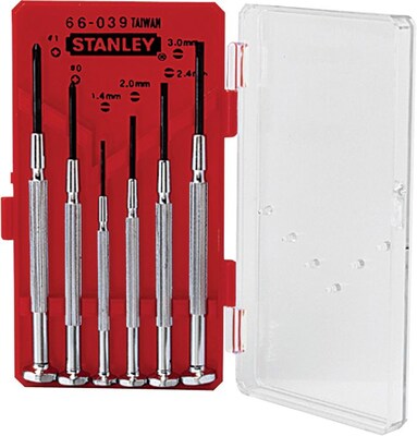 Stanley® Jewelers Screwdriver Sets, 6pc.