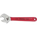 Proto® Cushion Grip Adjustable Wrench, Alloy Steel, 6