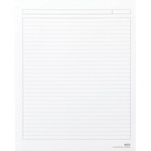 Staples® Arc Notebook System Refill Paper, 8.5 x 11, Narrow Ruled, 50 Sheets, White, 50/Pack (2518