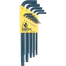 Bondhus® Balldriver® L-Wrench Key Sets, 3/8, 13 piece