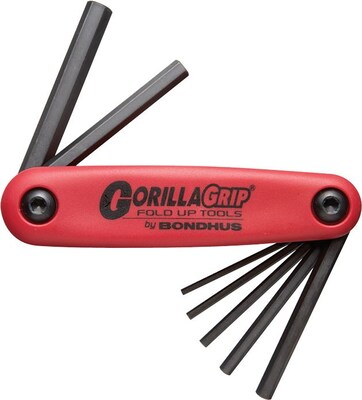 Bondhus® GorillaGrip® Fold-Ups, 1.5mm-6mm.