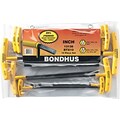Bondhus® 10 Pieces Ball End Graduated Length Hex Key Set, 3/32-3/8 Inches