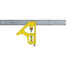 Stanley® Combination Square, 12 in (L) x 5-1/2 in (W) x 3/4 in (T) Blade