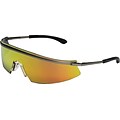 MCR Safety ANSI Z87.1 Triwear® Safety Glasses, Indoor/Outdoor Clear Mirror