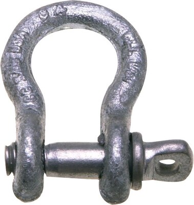 Campbell® 419 Series Anchor Shackles, 3/4 4 3/4 Ton with Screw Pin Shackle
