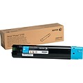 Xerox 106R01507 Cyan High Yield Toner Cartridge, Prints Up to 12,000 Pages